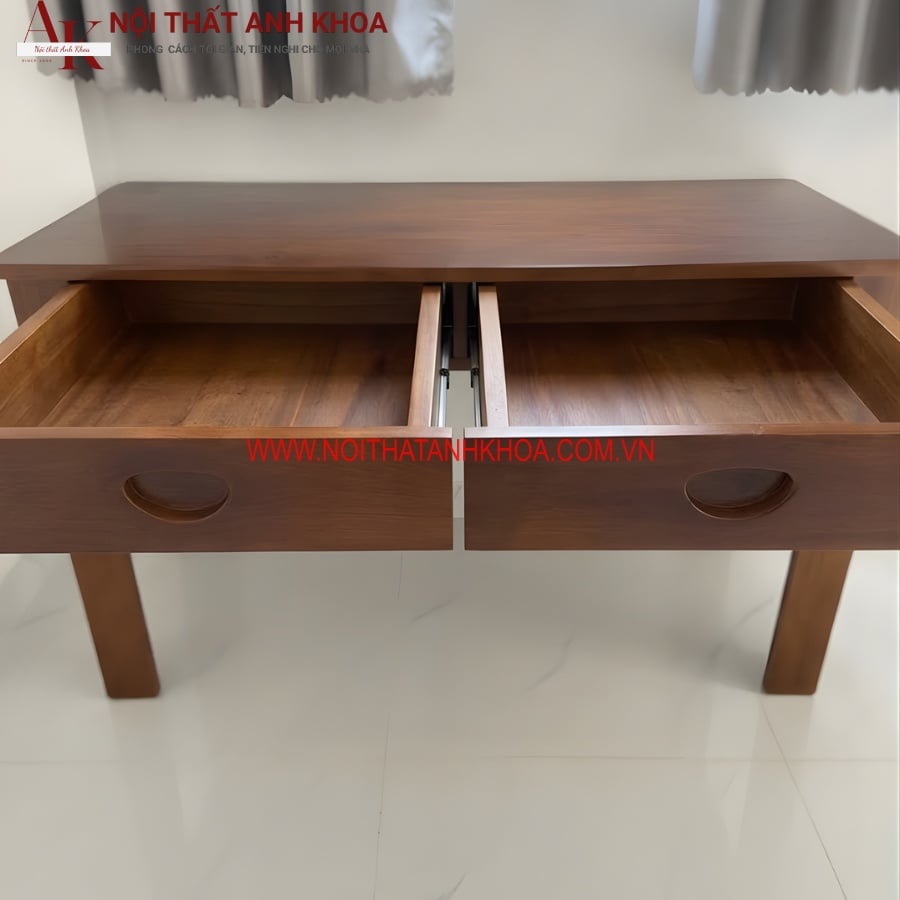 Ngăn kéo bàn làm việc gỗ tự nhiên chắc chắn, bền đẹp Ngăn kéo bàn làm việc gỗ tự nhiên chắc chắn, bền đẹp
