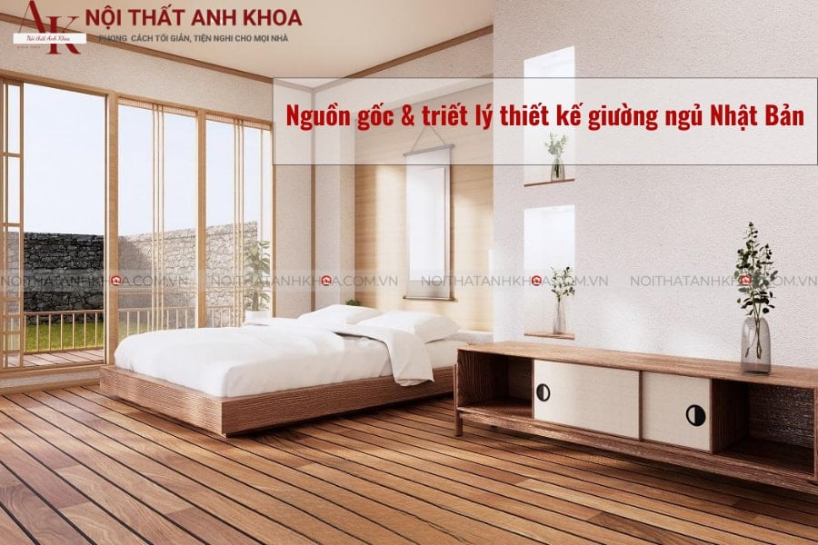 Nguồn gốc và triết lý thiết kế giường ngủ Nhật Bản Nguồn gốc và triết lý thiết kế giường ngủ Nhật Bản