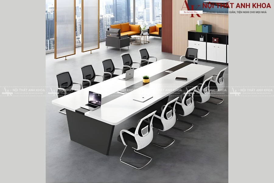 Xu hướng thiết kế bàn họp hiện đại 2025 Xu hướng thiết kế bàn họp hiện đại 2025