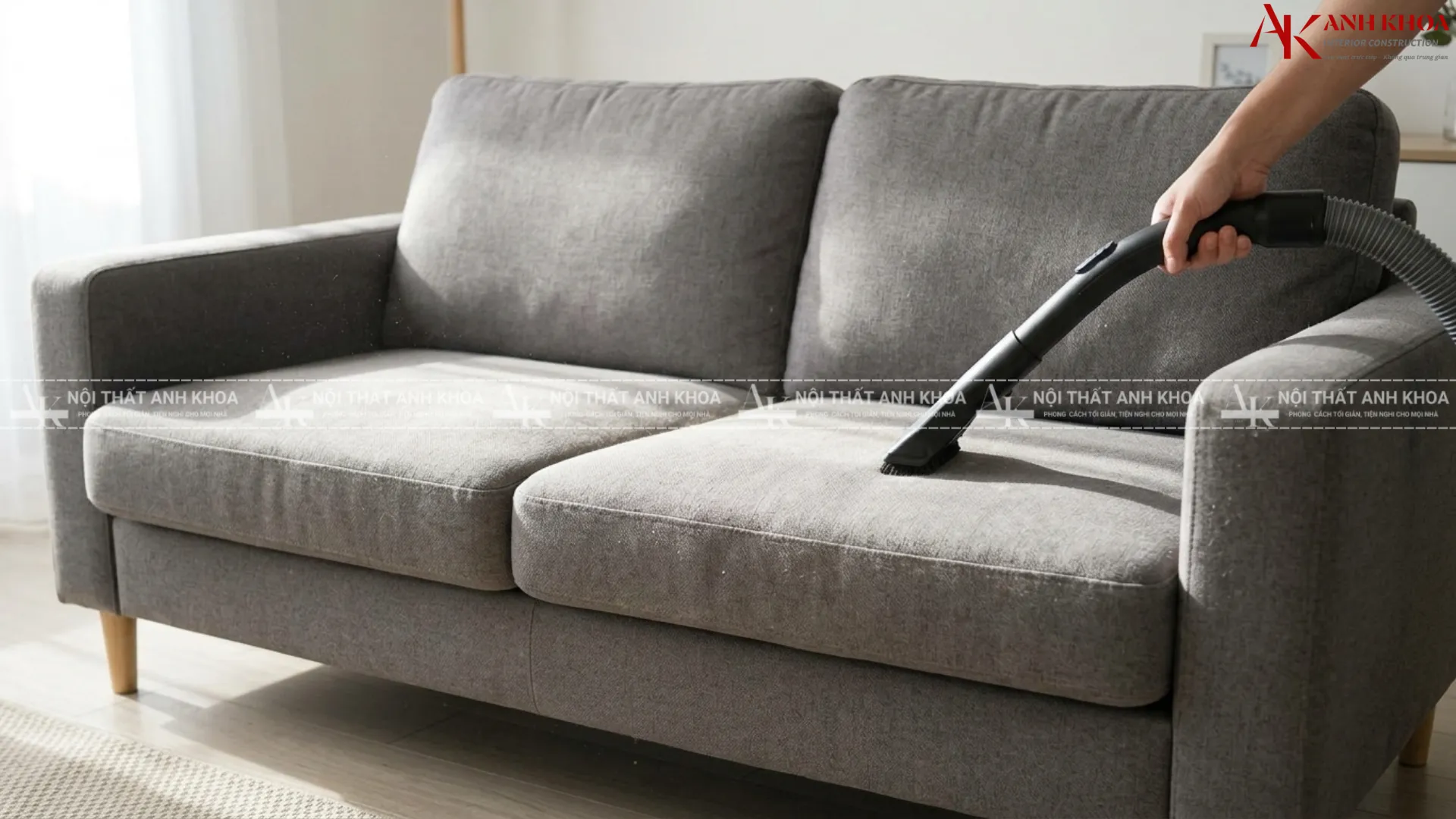 Làm sạch sofa đúng cách - Nhẹ nhàng mà hiệu quả dài lâu Làm sạch sofa đúng cách - Nhẹ nhàng mà hiệu quả dài lâu