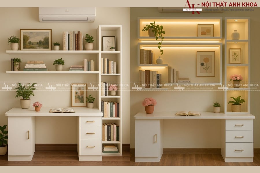 Những sai lầm thường gặp khi kê bàn học theo phong thủy Những sai lầm thường gặp khi kê bàn học theo phong thủy