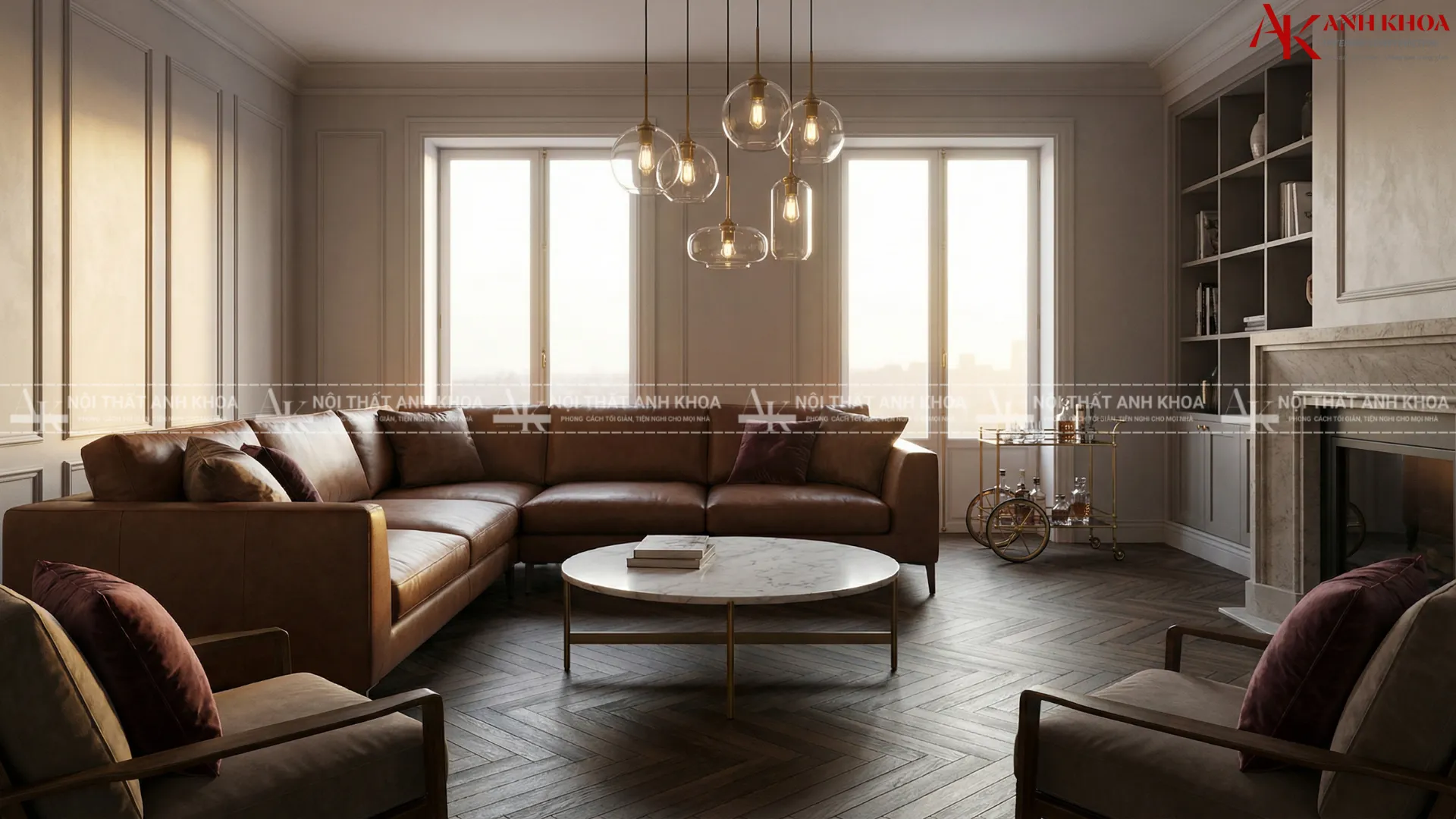 Sofa da dạng chữ L - Mang lại sự thư giãn tuyệt đối Sofa da dạng chữ L - Mang lại sự thư giãn tuyệt đối