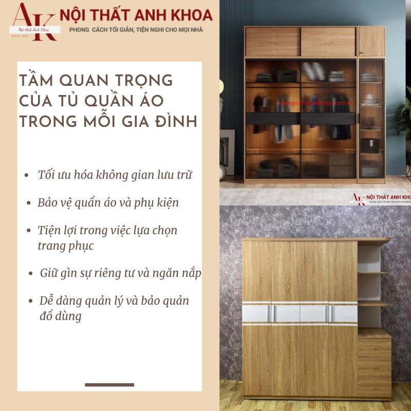 Tầm quan trọng mà Tủ Quần Áo trong mỗi gia đình. Tầm quan trọng mà Tủ Quần Áo trong mỗi gia đình.
