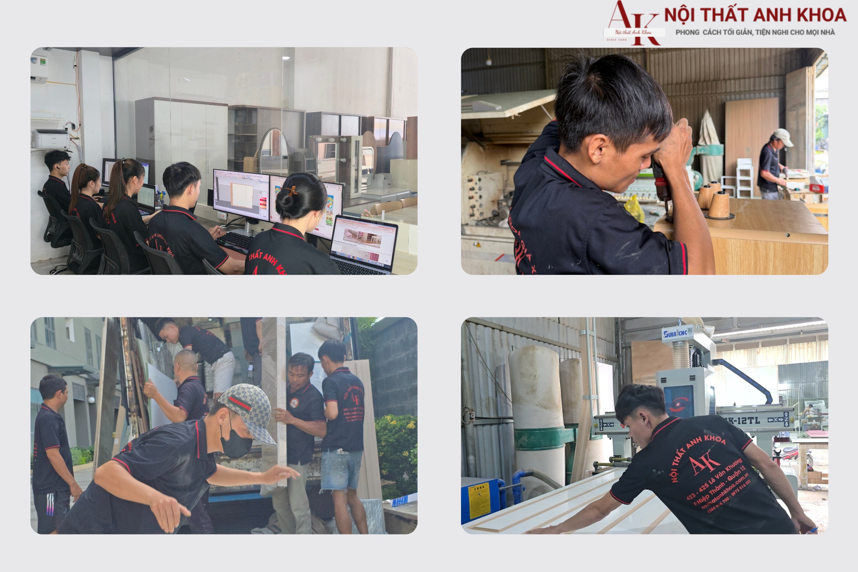 Nội thất Anh Khoa - Tận tâm trong từng chi tiết, nâng tầm giá trị sống Nội thất Anh Khoa - Tận tâm trong từng chi tiết, nâng tầm giá trị sống