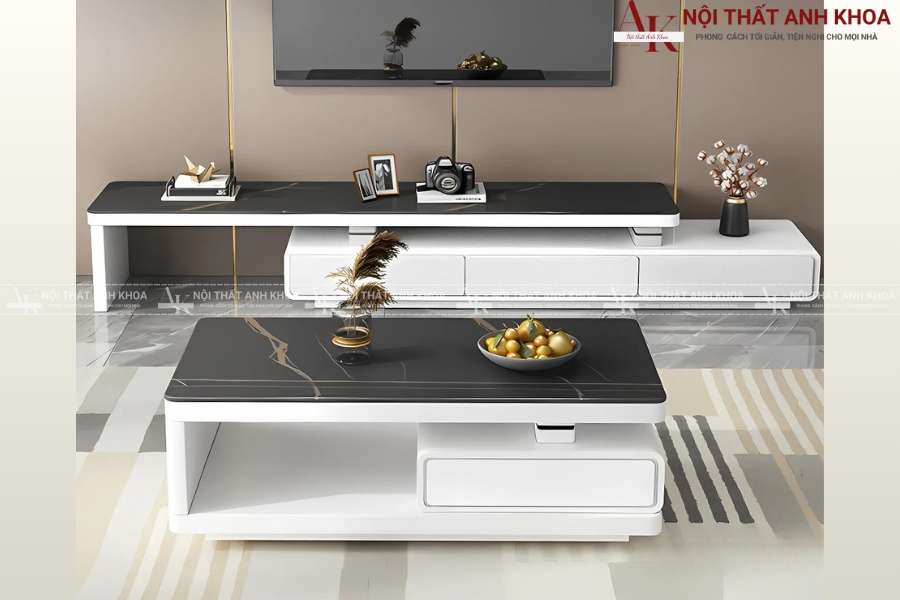 Mẫu bàn sofa mặt đá đẹp, sang trọng cho mọi không gian Mẫu bàn sofa mặt đá đẹp, sang trọng cho mọi không gian