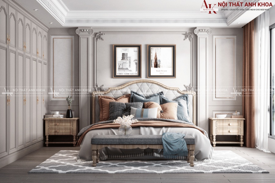 Mẫu nội thất phòng ngủ đơn giản mà tinh tế Mẫu nội thất phòng ngủ đơn giản mà tinh tế