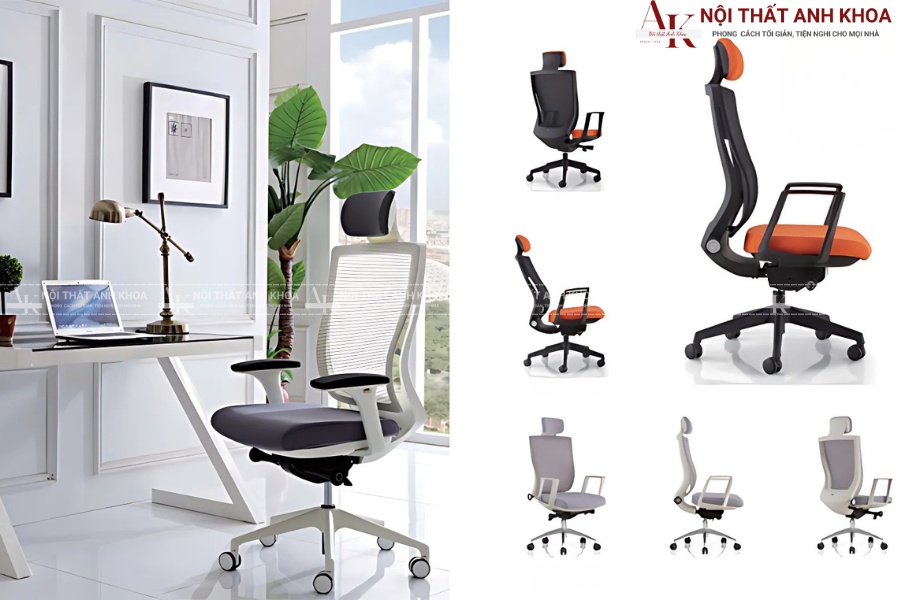 Ghế văn phòng có bánh xe - Di chuyển dễ dàng, linh hoạt Ghế văn phòng có bánh xe - Di chuyển dễ dàng, linh hoạt