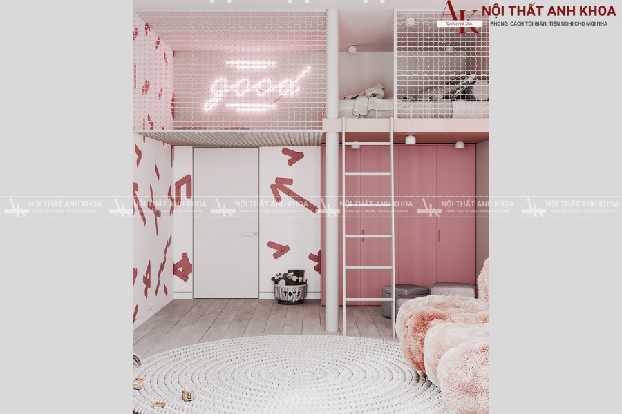 Mẫu phòng ngủ công chúa cho bé gái đẹp nhất 2025 Mẫu phòng ngủ công chúa cho bé gái đẹp nhất 2025