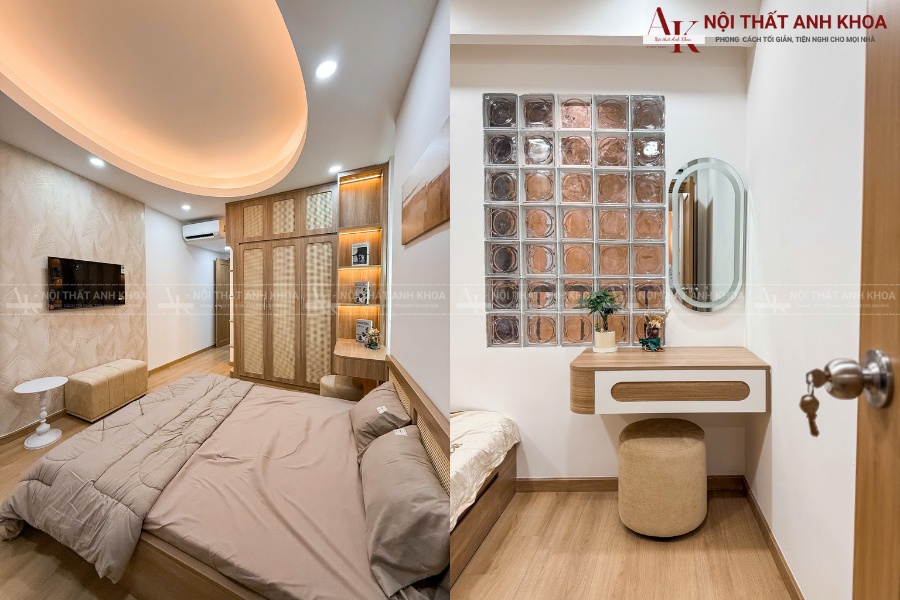 Bàn trang điểm treo tối ưu không gian Bàn trang điểm treo tối ưu không gian