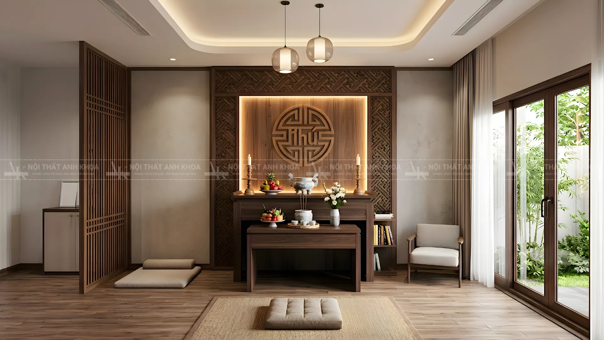 Nội thất phòng thờ đẹp chuẩn tâm linh cho mọi không gian Nội thất phòng thờ đẹp chuẩn tâm linh cho mọi không gian