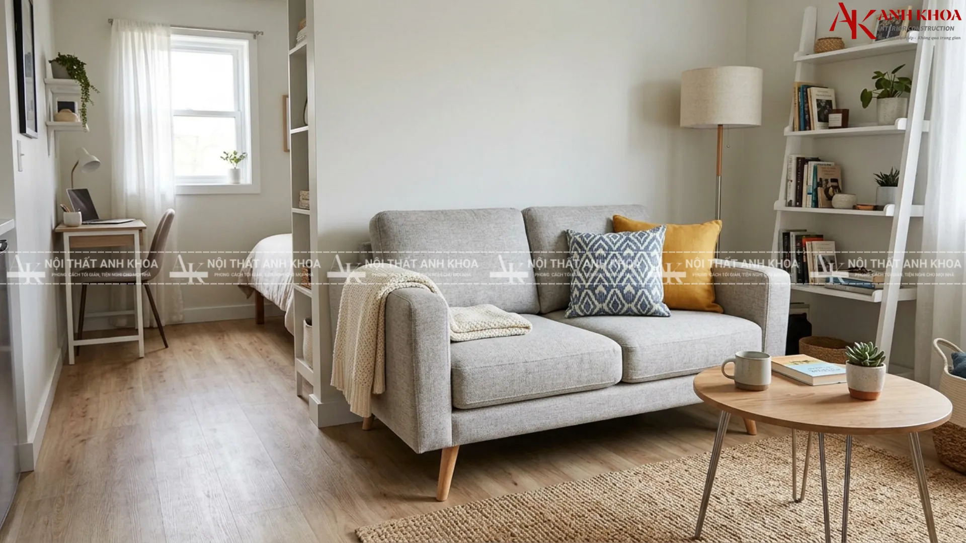 Chọn sofa cho căn hộ studio - Nhỏ gọn, tinh tế và đầy tiện nghi Chọn sofa cho căn hộ studio - Nhỏ gọn, tinh tế và đầy tiện nghi