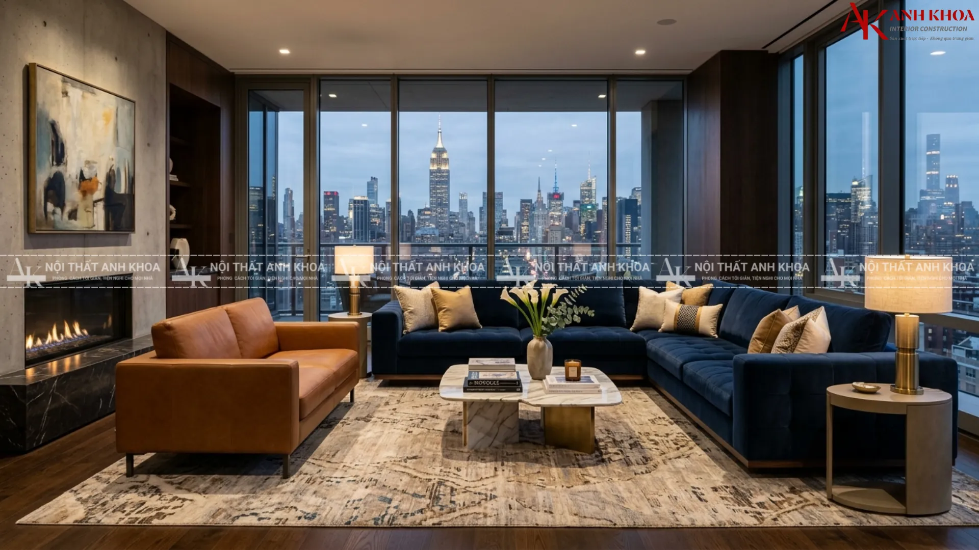 Biến căn hộ cao cấp thêm sang với sofa Luxury Biến căn hộ cao cấp thêm sang với sofa Luxury