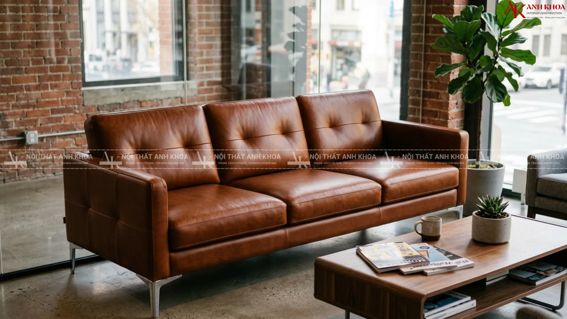 Sofa da văn phòng - Nâng tầm không gian làm việc chuyên nghiệp Sofa da văn phòng - Nâng tầm không gian làm việc chuyên nghiệp