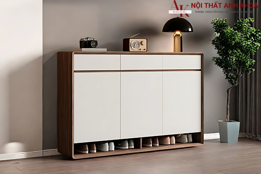 Phân loại tủ giày gỗ công nghiệp phổ biến hiện nay Phân loại tủ giày gỗ công nghiệp phổ biến hiện nay