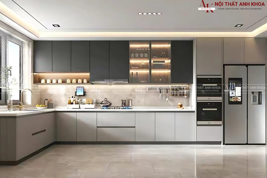 Kích thước tủ bếp tiêu chuẩn - Giải pháp tối ưu không gian Kích thước tủ bếp tiêu chuẩn - Giải pháp tối ưu không gian