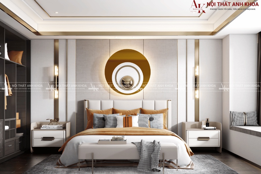 Bố trí ánh sáng trong nội thất phòng ngủ nhỏ Bố trí ánh sáng trong nội thất phòng ngủ nhỏ