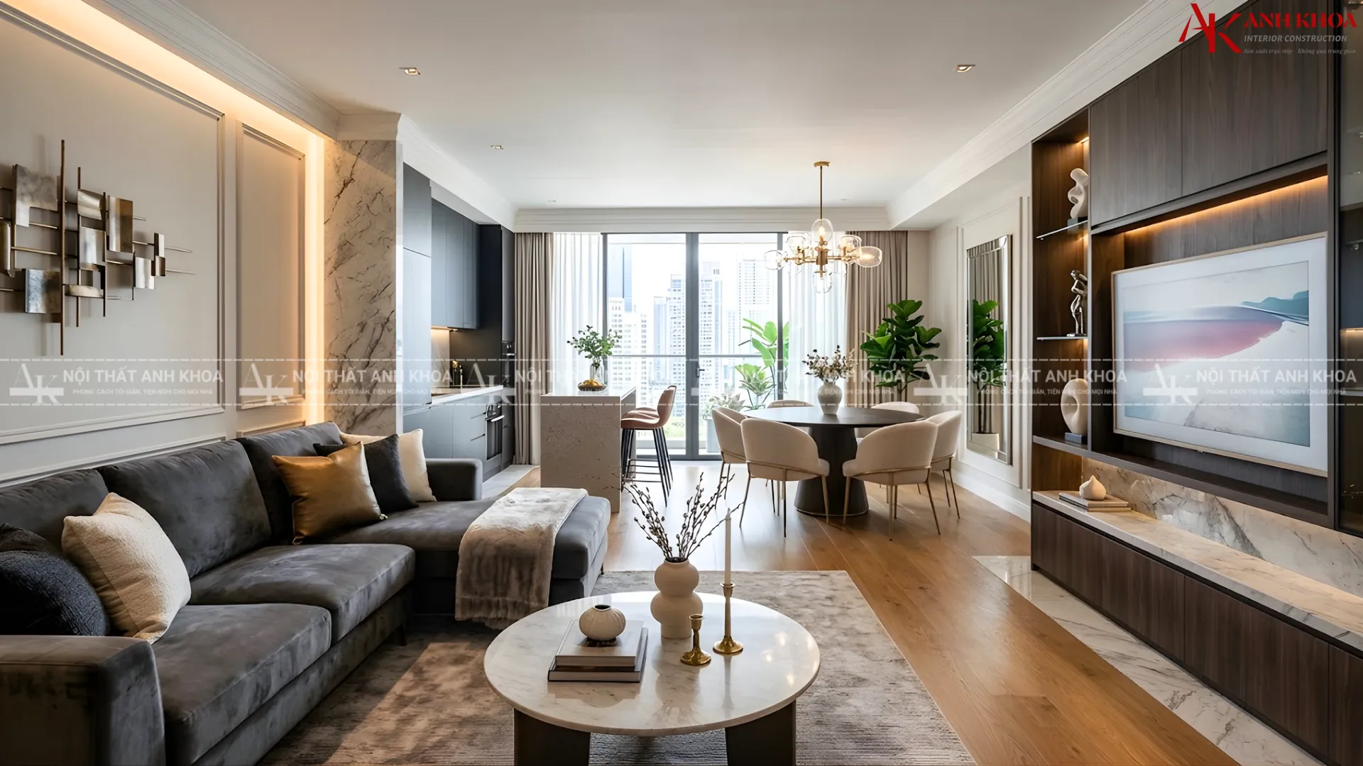 Ý tưởng thiết kế nội thất chung cư 90m2 đáng tham khảo Ý tưởng thiết kế nội thất chung cư 90m2 đáng tham khảo