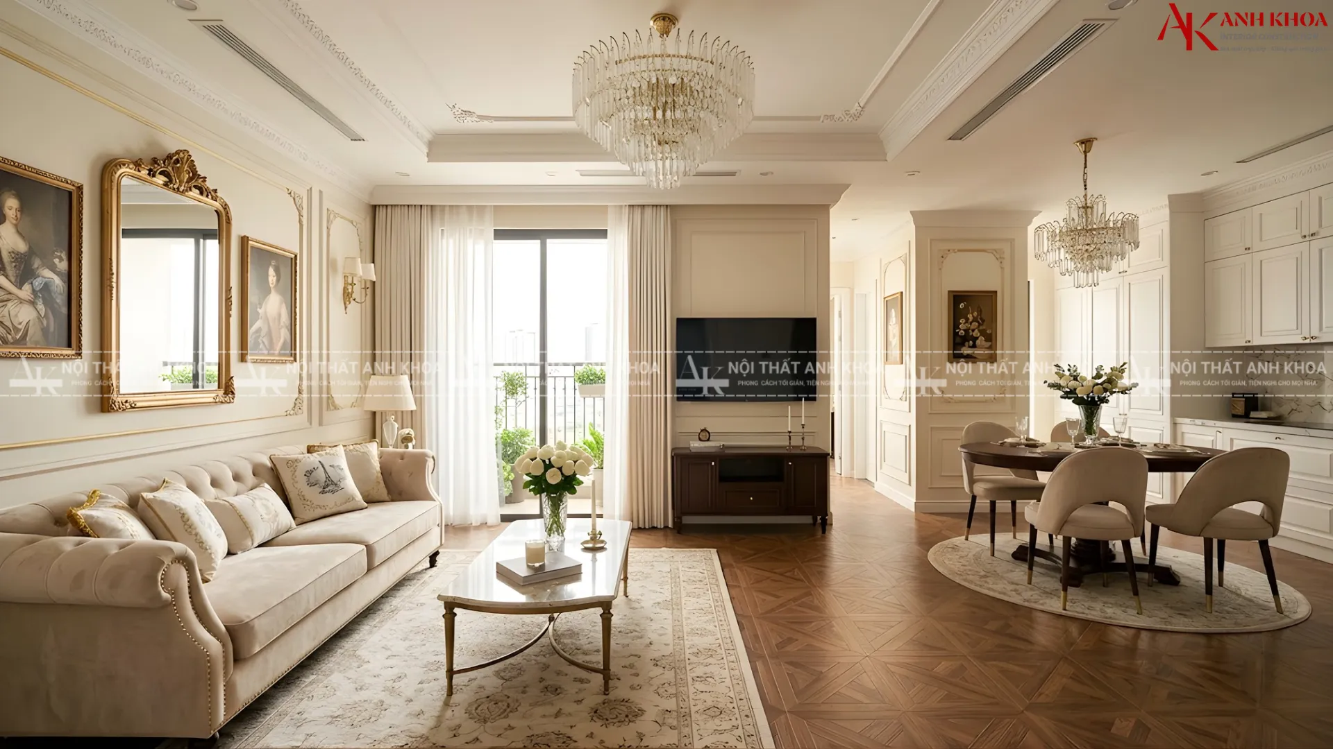 Đậm chất lãng mạn với rèm cửa voan hai lớp kiểu Pháp Đậm chất lãng mạn với rèm cửa voan hai lớp kiểu Pháp