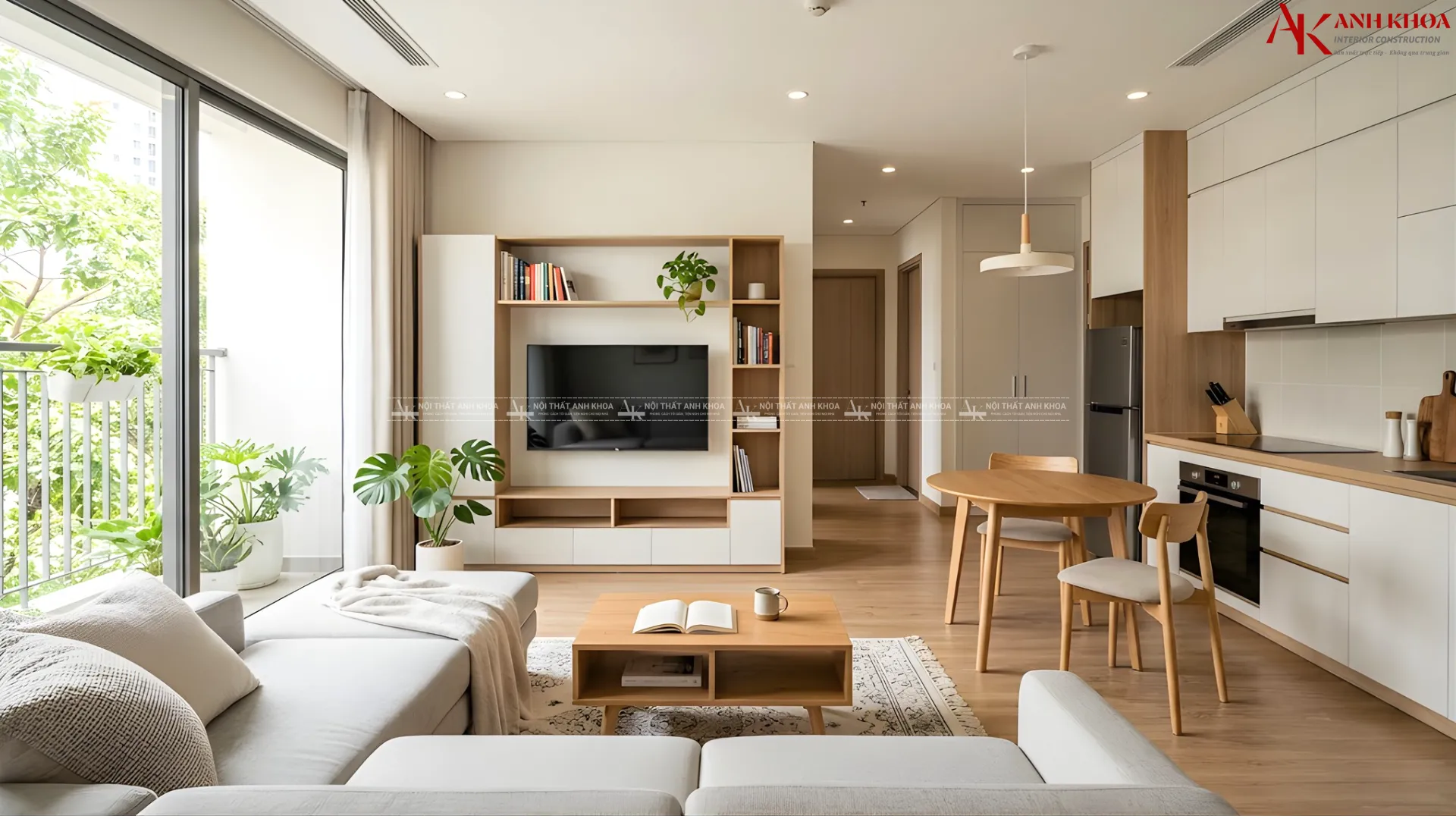 Thiết kế nội thất phong cách tối giản, tinh tế Thiết kế nội thất phong cách tối giản, tinh tế