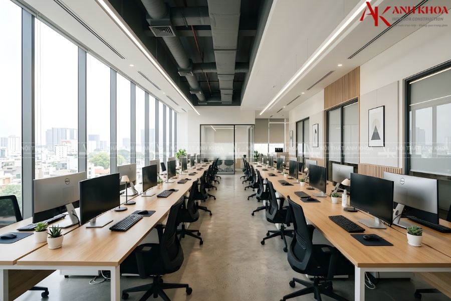 Thiết kế văn phòng chuyên nghiệp - Nâng tầm doanh nghiệp Thiết kế văn phòng chuyên nghiệp - Nâng tầm doanh nghiệp