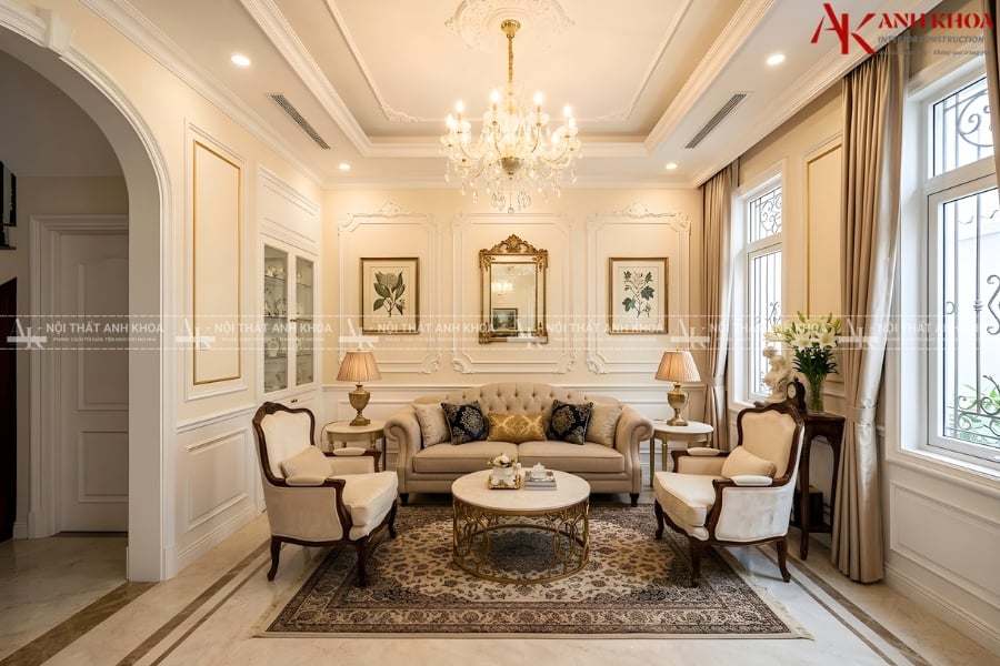 Bí quyết thiết kế phòng khách sang trọng chuẩn chuyển gia Bí quyết thiết kế phòng khách sang trọng chuẩn chuyển gia