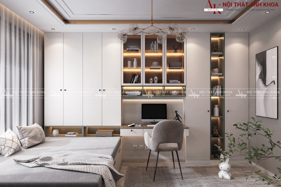 Trang trí nội thất phòng ngủ ấm áp và lãng mạn Trang trí nội thất phòng ngủ ấm áp và lãng mạn