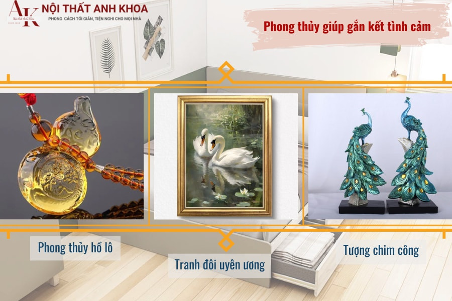 Phong thủy giúp gắn kết tình cảm Phong thủy giúp gắn kết tình cảm