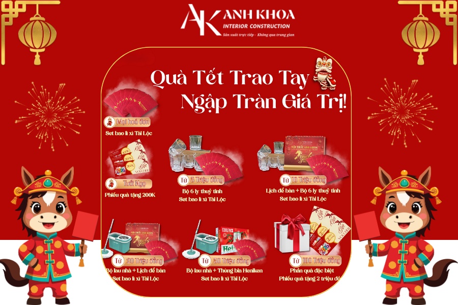 Quà tết trao tay, ngập tràn giá trị tại Anh Khoa Quà tết trao tay, ngập tràn giá trị tại Anh Khoa