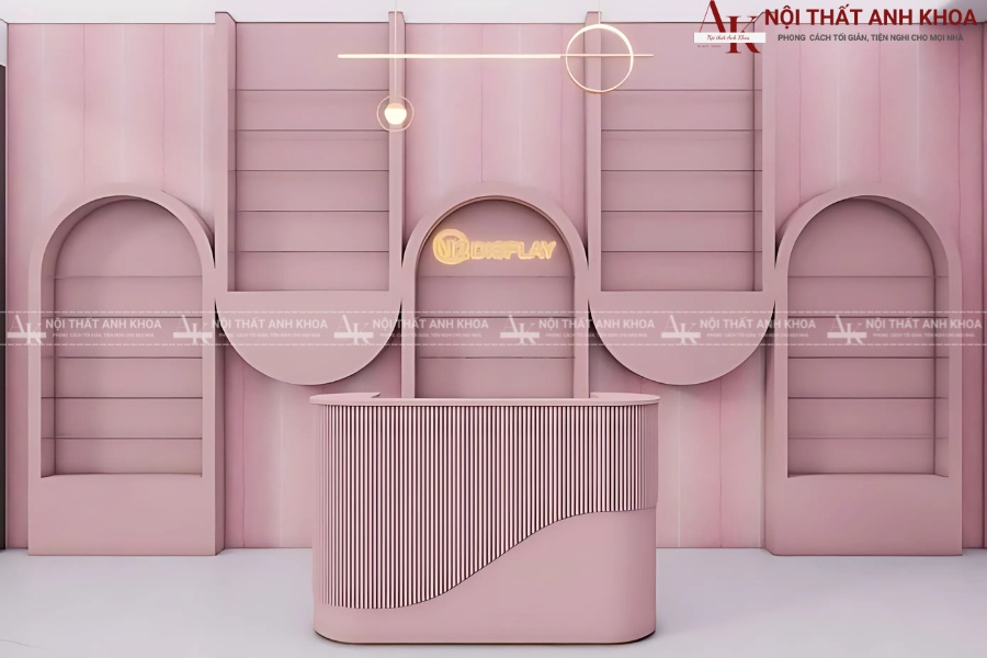 Quầy lễ tân gỗ công nghiệp MDF – lựa chọn tiết kiệm chi phí Quầy lễ tân gỗ công nghiệp MDF – lựa chọn tiết kiệm chi phí