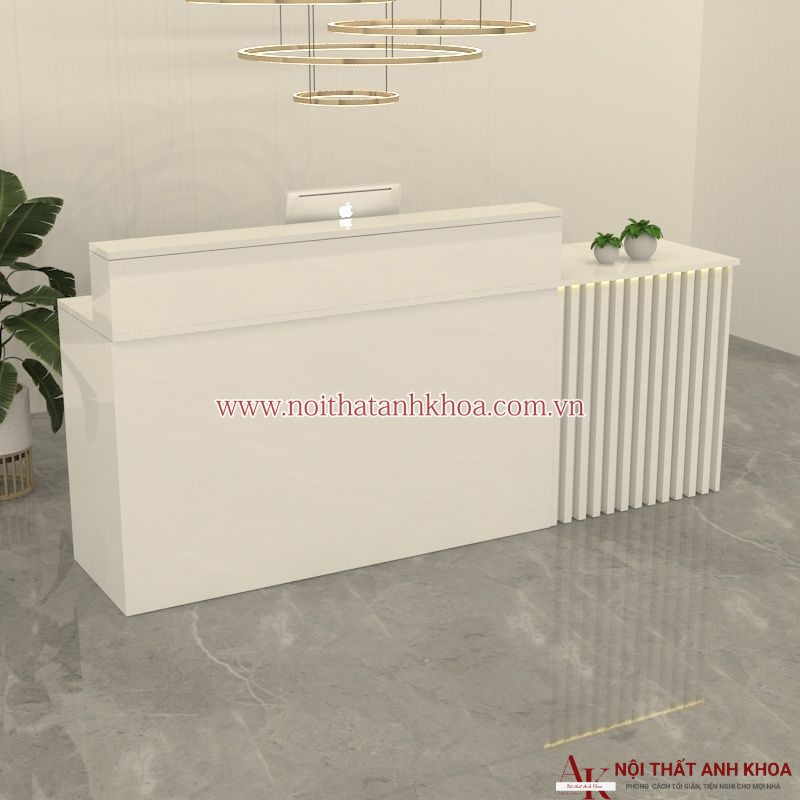 Quầy lễ tân nhỏ đẹp hiện đại sang trọng Quầy lễ tân nhỏ đẹp hiện đại sang trọng