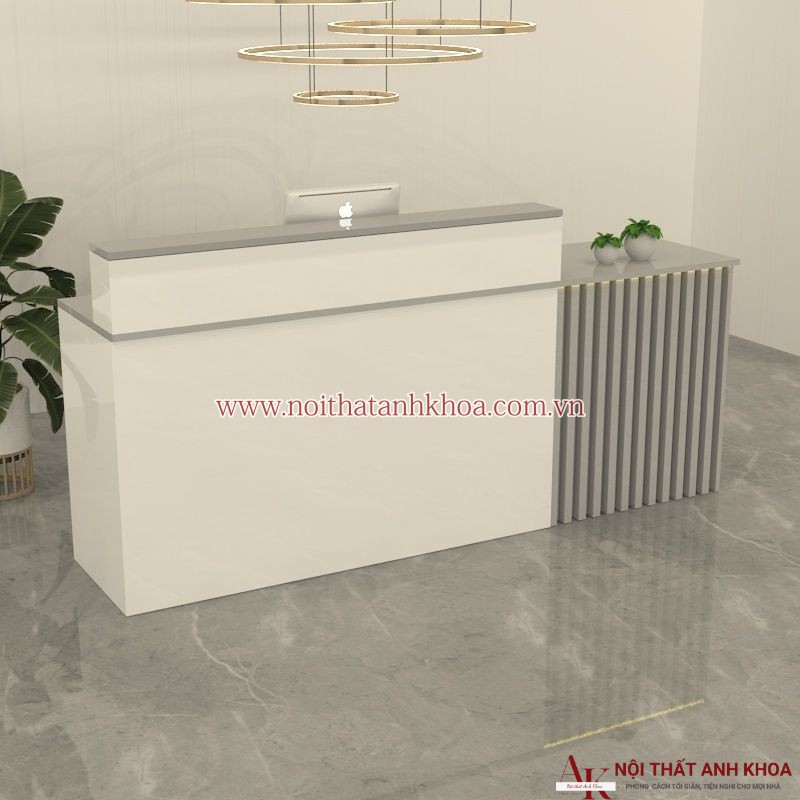 Quầy lễ tân nhỏ đẹp hiện đại sang trọng Quầy lễ tân nhỏ đẹp hiện đại sang trọng