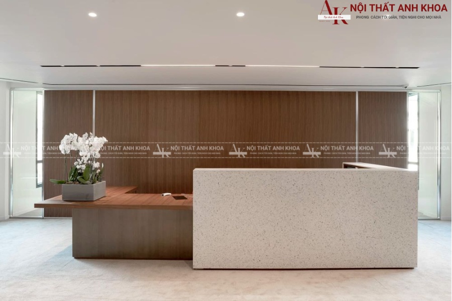 Quầy lễ tân phong cách cổ điển - Sang trọng vượt thời gian Quầy lễ tân phong cách cổ điển - Sang trọng vượt thời gian