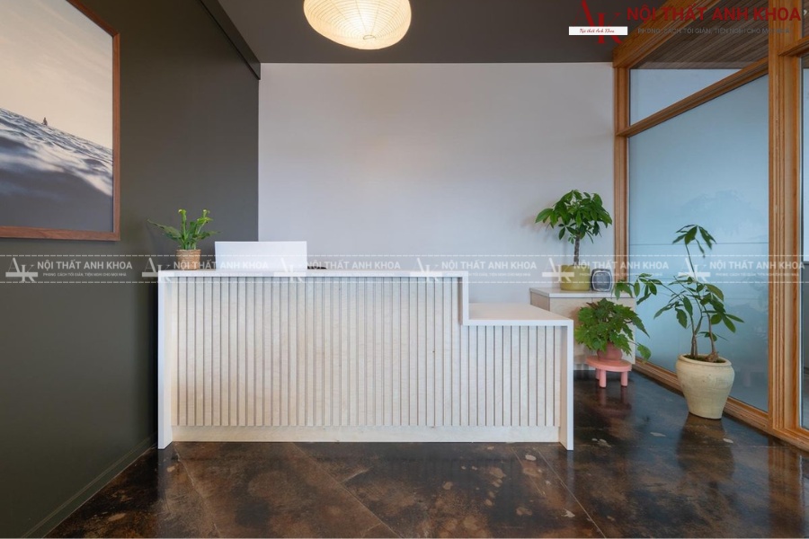 Quầy lễ tân spa đẹp - Nội thất Anh Khoa Quầy lễ tân spa đẹp - Nội thất Anh Khoa