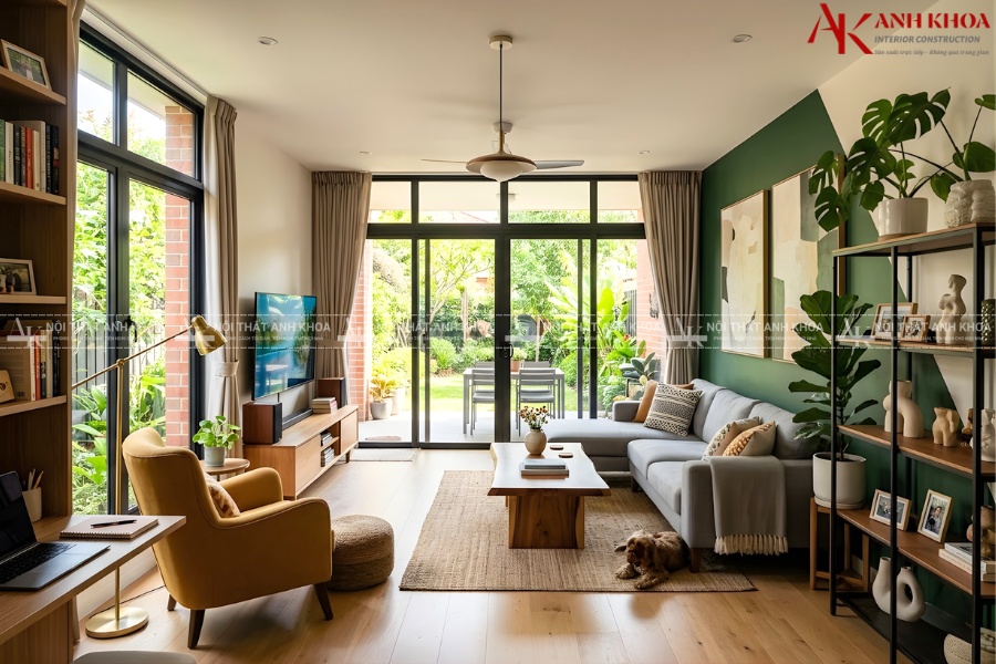 Trang trí phòng khách hiện đại phù hợp mọi không gian Trang trí phòng khách hiện đại phù hợp mọi không gian