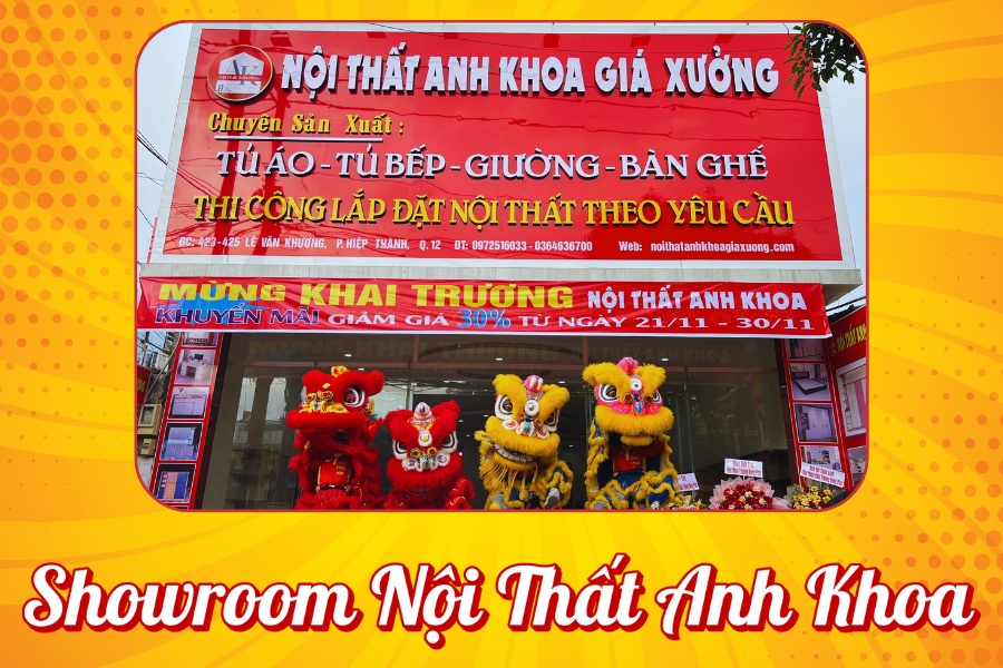 Cửa hàng nội thất Anh khoa tại TP.HCM  Cửa hàng nội thất Anh khoa tại TP.HCM