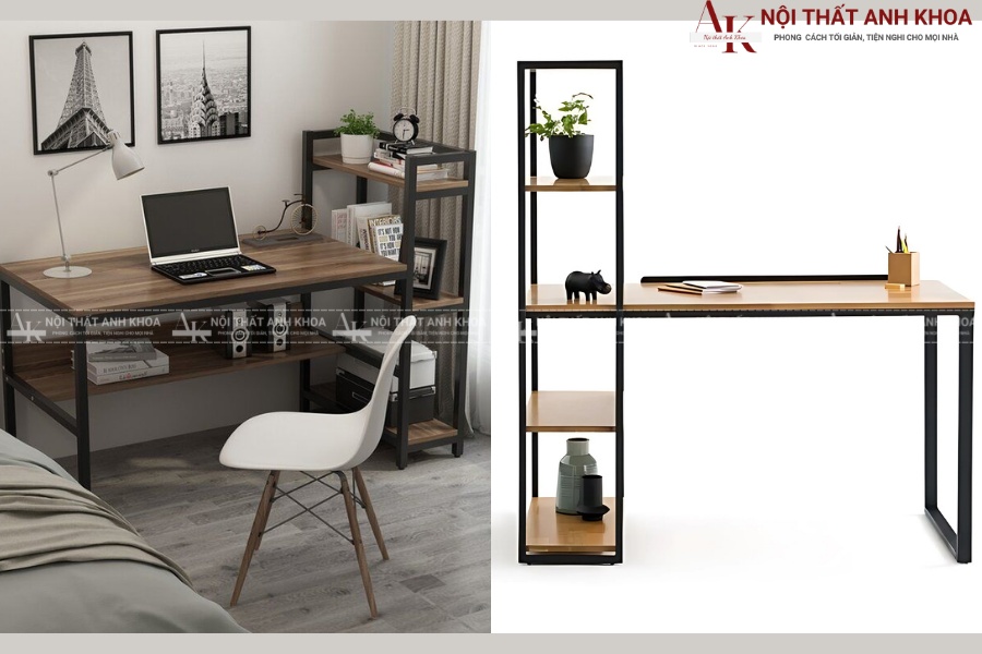 So sánh bàn học chân sắt mặt gỗ với các chất liệu khác So sánh bàn học chân sắt mặt gỗ với các chất liệu khác