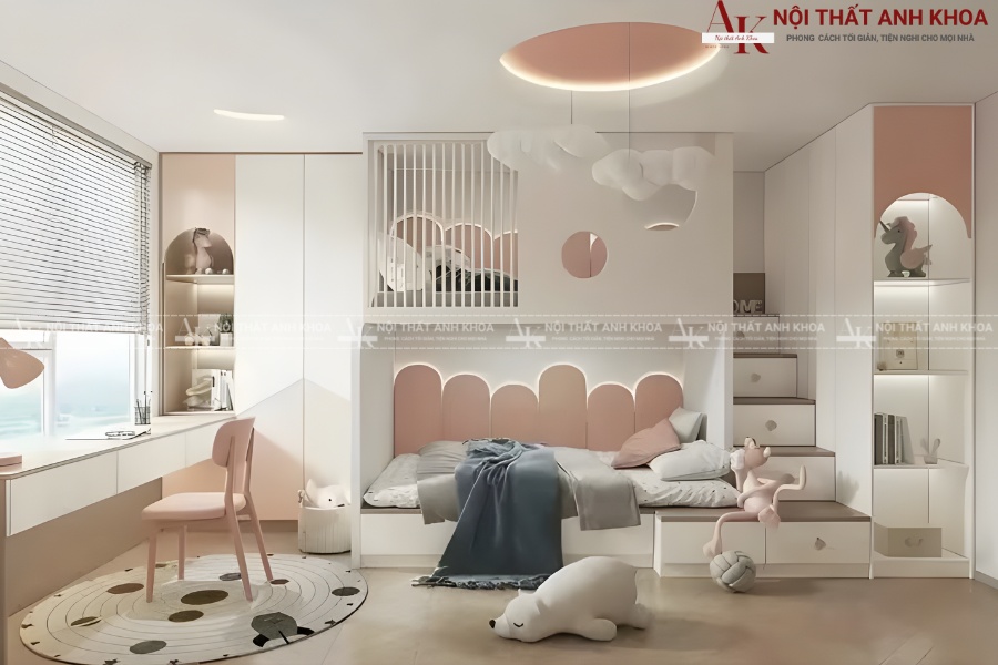 So sánh các kiểu giường đơn trẻ em, giường loft và giường kéo So sánh các kiểu giường đơn trẻ em, giường loft và giường kéo