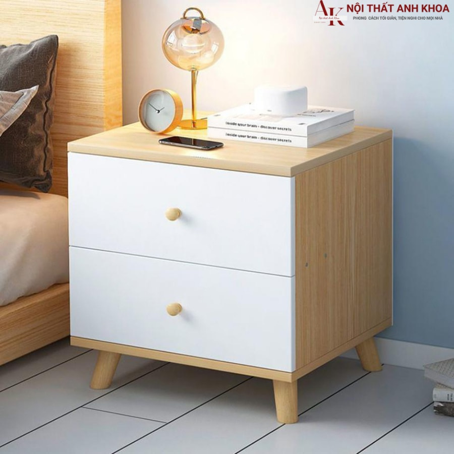 Tủ tab đầu giường gỗ công nghiệp đẹp, sang trọng Tủ tab đầu giường gỗ công nghiệp đẹp, sang trọng