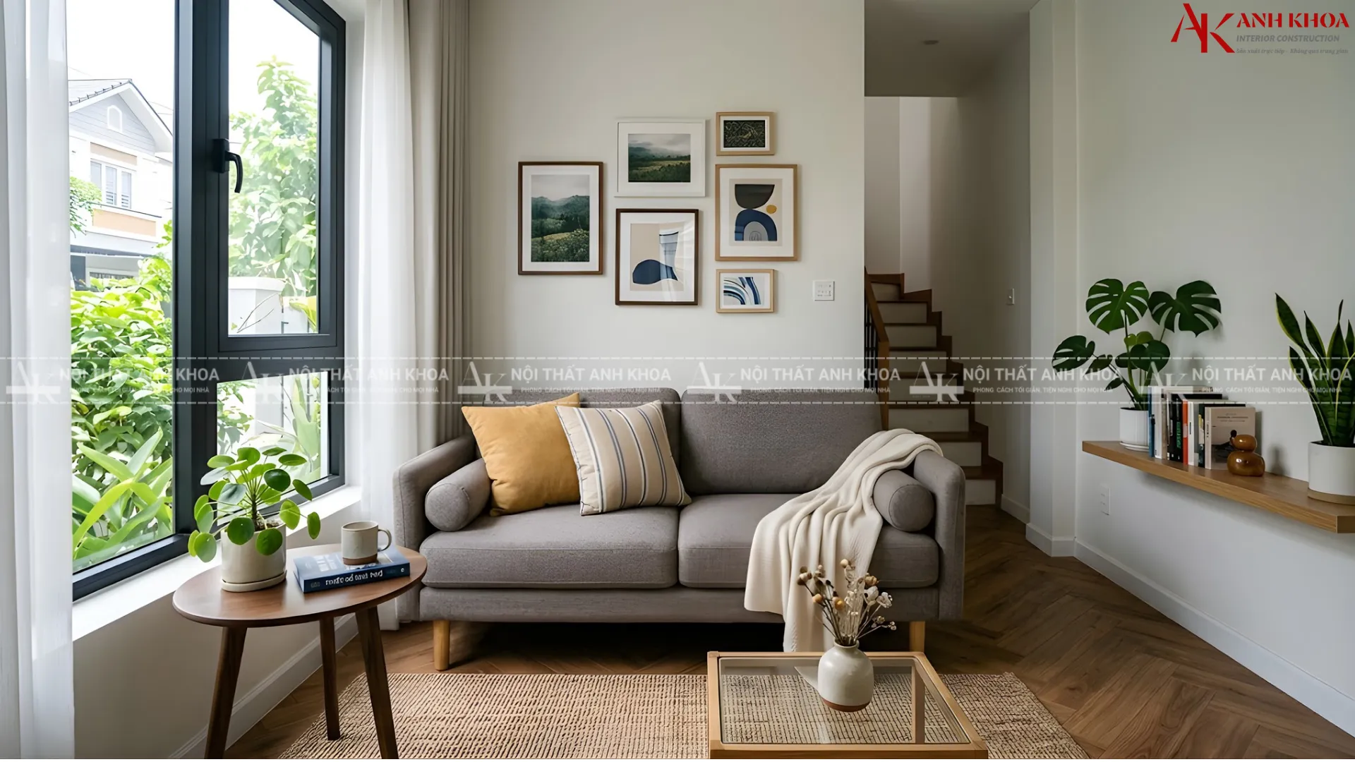 Nhẹ nhàng tô điểm phòng khách - Sofa băng - Gọn gàng, tiện nghi Nhẹ nhàng tô điểm phòng khách - Sofa băng - Gọn gàng, tiện nghi