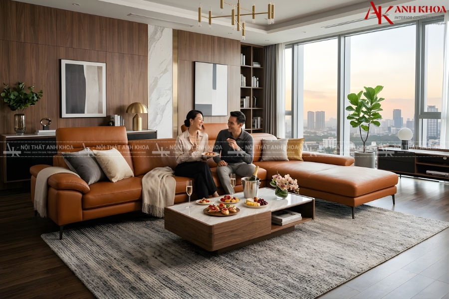 Sofa da Ý cao cấp - Thiết kế đẳng cấp cho không gian hiện đại Sofa da Ý cao cấp - Thiết kế đẳng cấp cho không gian hiện đại