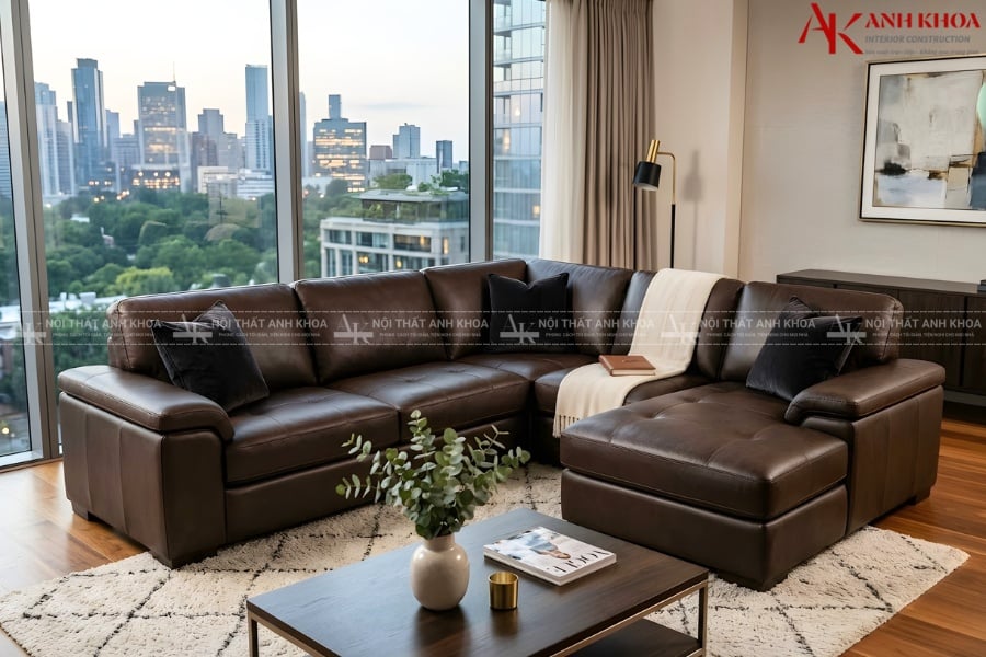 Bộ sofa góc đẹp - Tối ưu không gian phòng khách hiện đại Bộ sofa góc đẹp - Tối ưu không gian phòng khách hiện đại