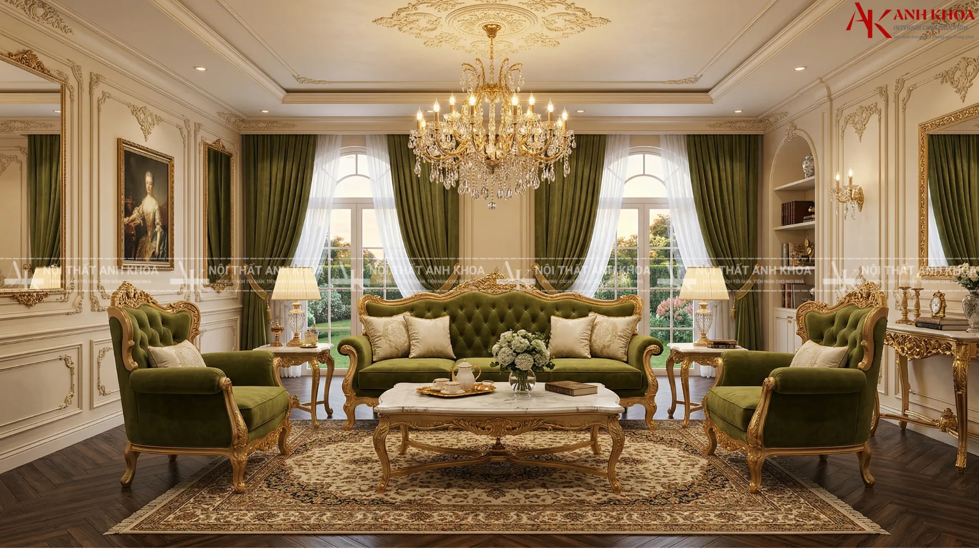 Tôn vinh vẻ đẹp phòng khách với bộ sofa Tân cổ điển đẹp Tôn vinh vẻ đẹp phòng khách với bộ sofa Tân cổ điển đẹp