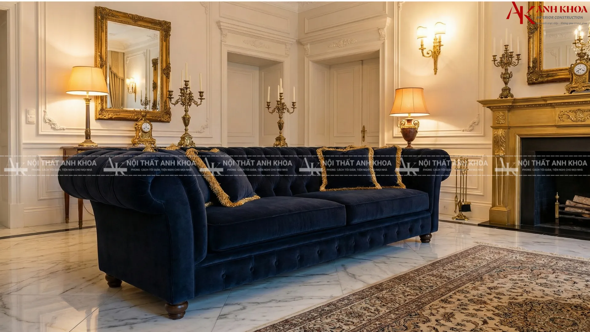 Không gian sống trở nên chọn vẹn hơn với sofa chữ U rộng rãi Không gian sống trở nên chọn vẹn hơn với sofa chữ U rộng rãi