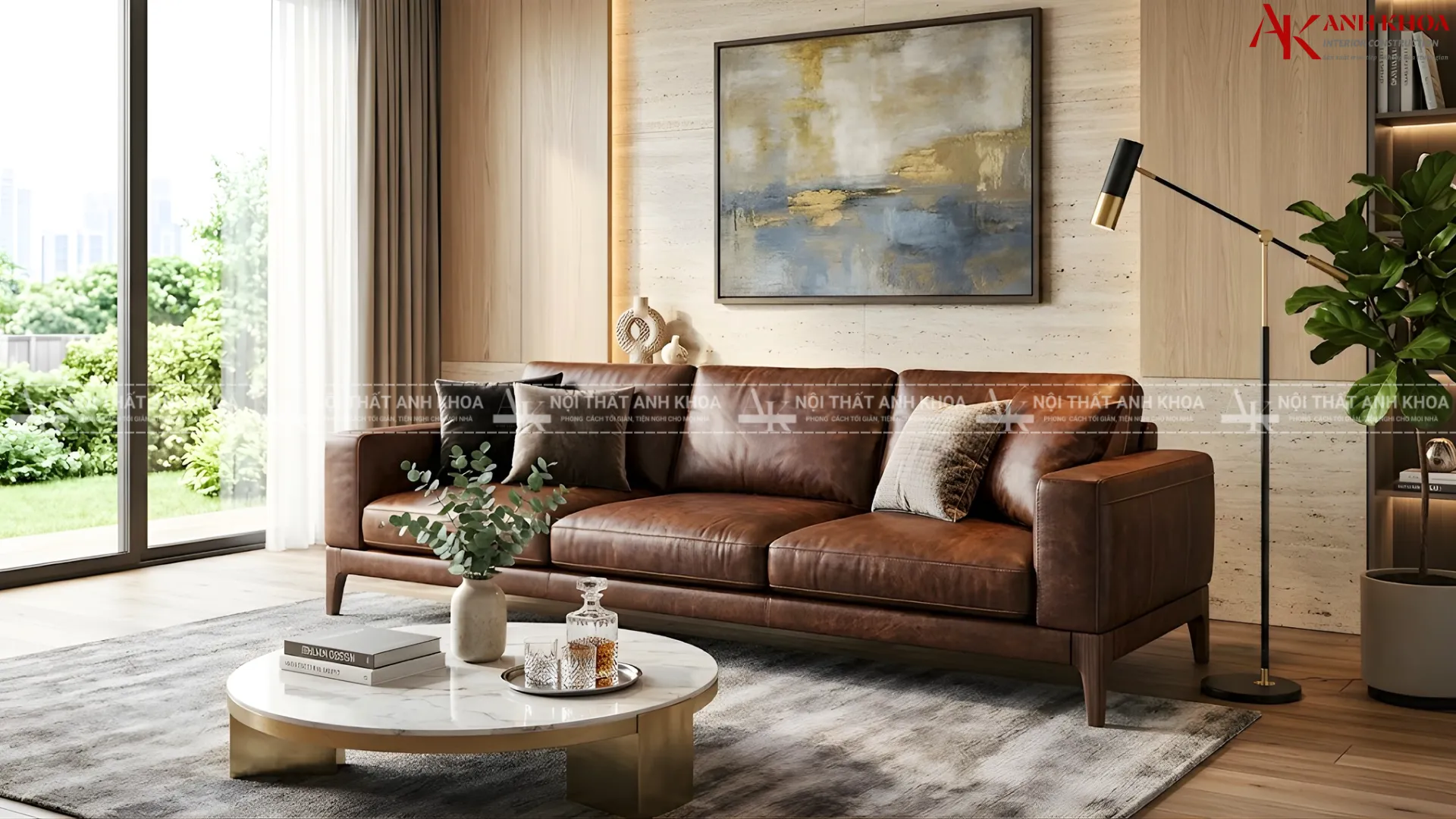 Nét đẹp sofa da - Khẳng định gu thẩm mỹ hiện đại Nét đẹp sofa da - Khẳng định gu thẩm mỹ hiện đại