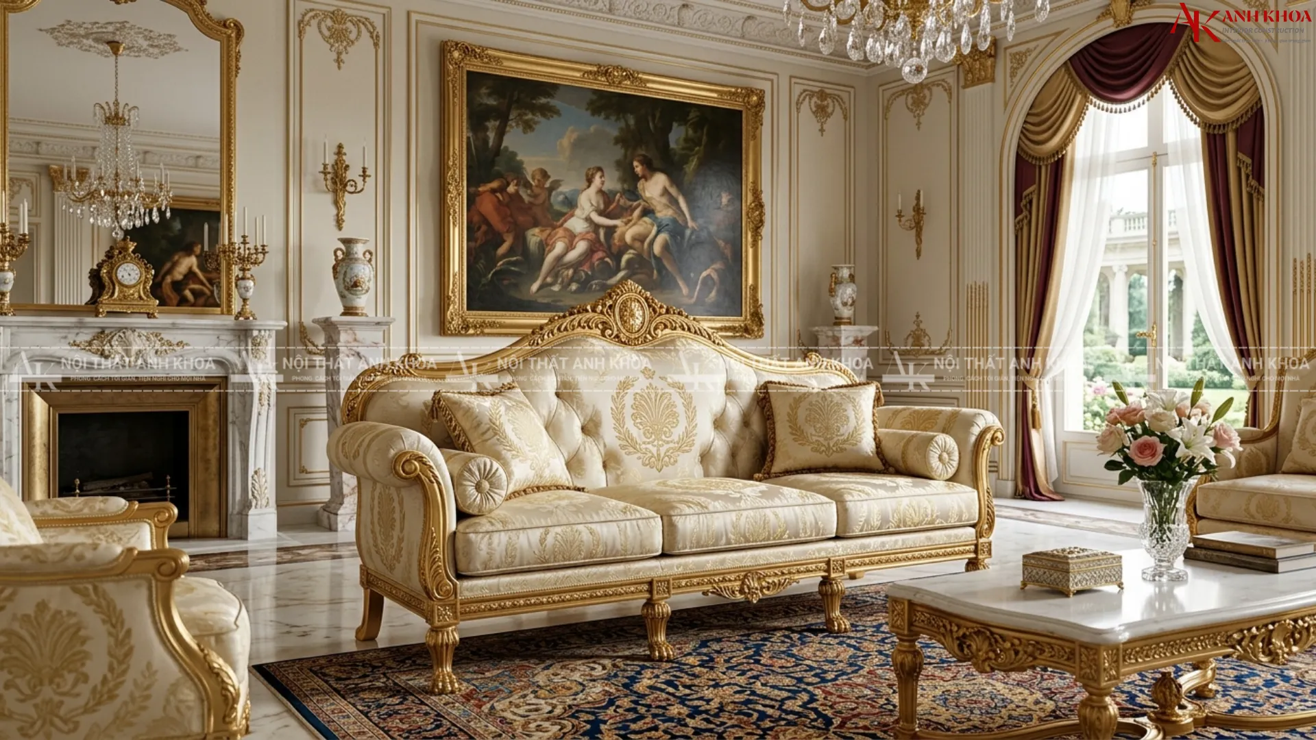 Khi sự sang trọng bắt đầu từ một chiếc sofa văng Khi sự sang trọng bắt đầu từ một chiếc sofa văng
