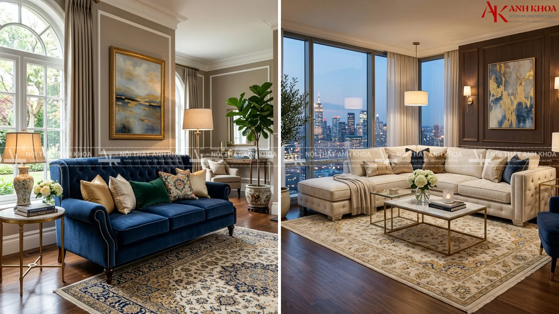 Chọn Sofa văng hay Sofa góc cho phòng khách đẹp Chọn Sofa văng hay Sofa góc cho phòng khách đẹp