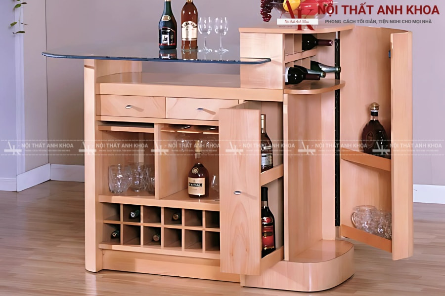 Sự trỗi dậy của không gian tủ rượu quầy bar tại gia Sự trỗi dậy của không gian tủ rượu quầy bar tại gia