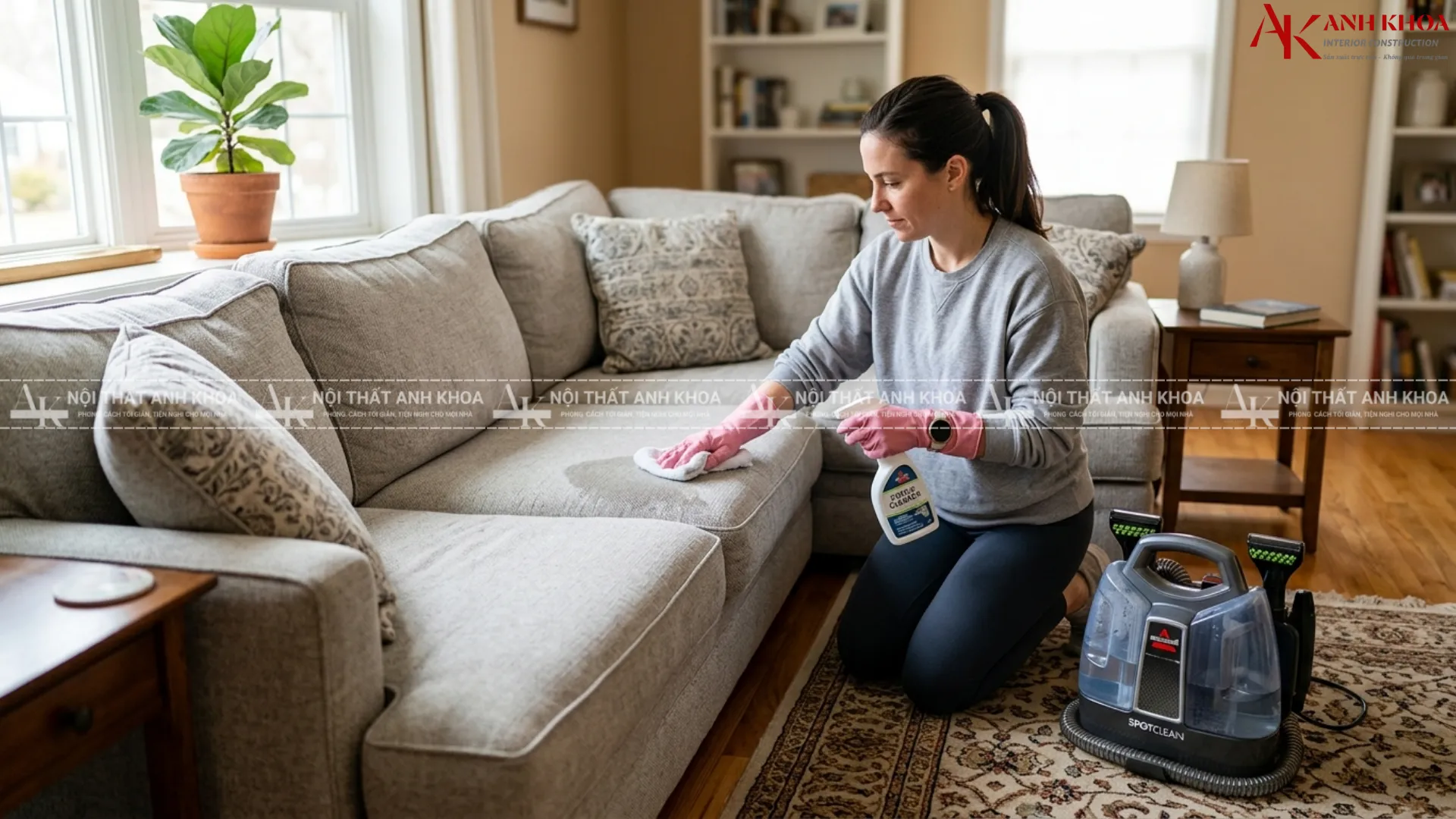 Giữ trọn vẻ đẹp sofa - Cách làm sạch đơn giản mà chuẩn chỉnh Giữ trọn vẻ đẹp sofa - Cách làm sạch đơn giản mà chuẩn chỉnh
