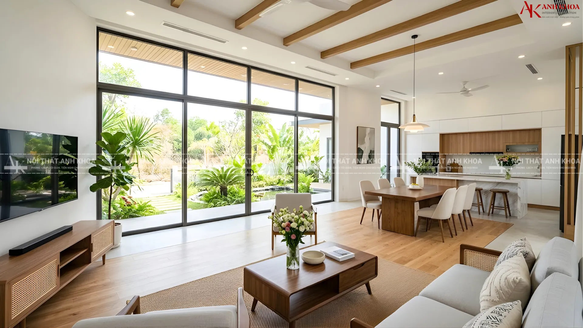 Không gian ánh sáng - Tạo cảm giác nhà ở dễ chịu trong lành Không gian ánh sáng - Tạo cảm giác nhà ở dễ chịu trong lành