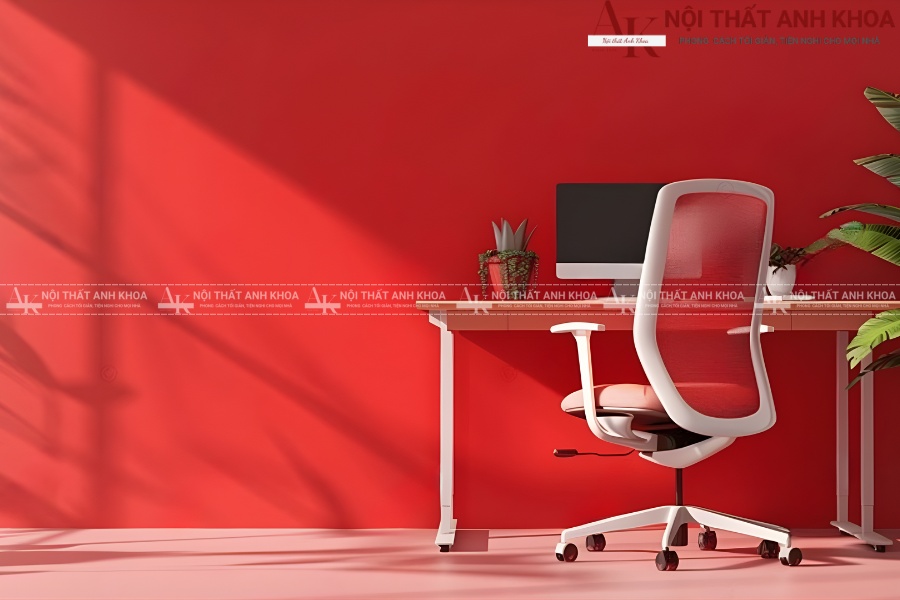 Ghế văn phòng màu đỏ - Đem lại năng lượng tích cực khi làm việc Ghế văn phòng màu đỏ - Đem lại năng lượng tích cực khi làm việc